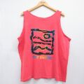 90s タンクトップ OFF SHORE レッド XL | 古着