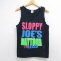 00s タンクトップ SLOPPY JOES ブラック メンズS相当 | 古着