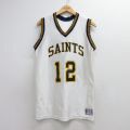 90s タンクトップ SAINTS 12ユニフォーム ホワイト メンズM相当 | 古着