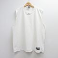 ナイキ 90s ノースリーブTシャツ ワンポイントロゴ ホワイト メンズXL相当 | 古着