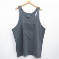 90s タンクトップ EVERLAST 霜降りグレー メンズXL相当 | 古着