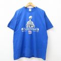 00s 半袖Tシャツ ニューヨークジャイアンツ ブルー XL | 古着