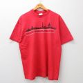 ヘインズ 90s 半袖Tシャツ ワシントンDC レッド XL | 古着
