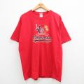 00s 半袖Tシャツ AAU野球チャンピオンシップ レッド XL | 古着