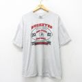 フルーツオブザルーム 00s 半袖Tシャツ オハイオバックアイズ グレー霜降り XL | 古着