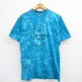 【50%OFF】00s 半袖Tシャツ フラッシュバックカラーズ ブルータイダイ M | 古着