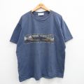 00s 半袖Tシャツ サメ ネイビー XL | 古着