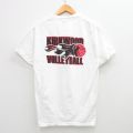ヘインズ 00s 半袖Tシャツ バレーボール ホワイト M | 古着