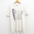 ヘインズ 90s 半袖Tシャツ スニーカー 生成り L | 古着