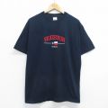 ヒューストン 00s 半袖Tシャツ テキサス刺繍 ネイビー L | 古着
