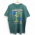 XL★古着 半袖 ビンテージ Tシャツ メンズ 00年代 00s MLB ミルウォーキーブルワーズ 大きいサイズ クルーネック 緑 グリーン 【spe】 24feb29 中古