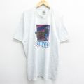フルーツオブザルーム 90s 半袖Tシャツ ゲティスバーグ グレー XL | 古着