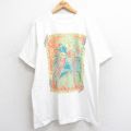 90s 半袖Tシャツ 鳥 ホワイト XL | 古着