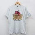 スクリーンスターズ 80s 半袖Tシャツ LASSITER BAND グレー L | 古着
