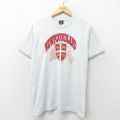 フルーツオブザルーム 90s 半袖Tシャツ ニューファンドランド グレー霜降り M | 古着