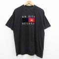 00s 半袖Tシャツ シンシティー ブラック XL | 古着