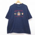 00s 半袖Tシャツ エリー運河 ネイビー XL | 古着