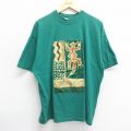 00s 半袖Tシャツ アフリカ グリーン XL | 古着