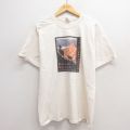 00s 半袖Tシャツ デスバレー 生成り L | 古着