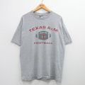 00s 半袖Tシャツ テキサスA&M グレー XL | 古着