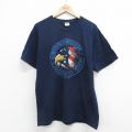 00s 半袖Tシャツ 鳥 ネイビー L | 古着
