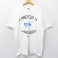 フルーツオブザルーム 90s 半袖Tシャツ MCL サマーフェスト ホワイト L | 古着