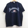 フルーツオブザルーム 00s 半袖Tシャツ フォートローダデール ネイビー XL | 古着