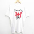 00s 半袖Tシャツ カナダ ホワイト XL | 古着