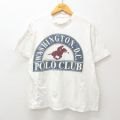 90s 半袖Tシャツ ワシントンDC ホワイト XL | 古着