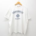 90s 半袖Tシャツ CROSSROADS ホワイト XL | 古着
