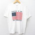 00s 半袖Tシャツ 星条旗 ホワイト L | 古着