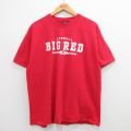00s 半袖Tシャツ BIGRED レッド XL | 古着