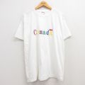 90s 半袖Tシャツ 刺繍 ホワイト XL | 古着