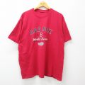 XL★古着 半袖 ビンテージ Tシャツ メンズ 00年代 00s MLB ボストンレッドソックス ワールドシリーズ 大きいサイズ クルーネック 赤 レッド メジャーリーグ ベースボール 野球 24apr03 中古