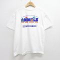 00s 半袖Tシャツ アニマル ホワイト L | 古着
