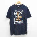 サウスポール 00s 半袖Tシャツ モンスター ネイビー L | 古着