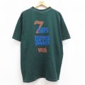 90s 半袖Tシャツ サッカー グリーン XL | 古着
