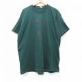 フルーツオブザルーム 90s 半袖Tシャツ ヘリコプター グリーン XL | 古着
