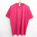 フルーツオブザルーム 00s 半袖Tシャツ テネシー ピンク XL | 古着