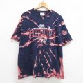 00s 半袖Tシャツ ニューイングランドペイトリオッツ ネイビー XL | 古着