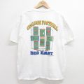 90s 半袖Tシャツ アメフト ホワイト XL | 古着