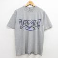 00s 半袖Tシャツ メッシュ地 グレー L | 古着
