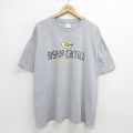 00s 半袖Tシャツ BISHOP CARROLL ゴールデンイーグルス グレー霜降り XL | 古着