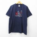 00s 半袖Tシャツ ワシントンDC ネイビー XL | 古着