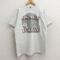 フルーツオブザルーム 90s 半袖Tシャツ オーセージインディアンス グレー XL | 古着