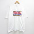 90s 半袖Tシャツ ネブラスカ ホワイト XL | 古着