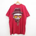 00s 半袖Tシャツ ファミリーガイ バーガンディ XL | 古着
