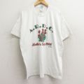 フルーツオブザルーム 90s 半袖Tシャツ バラ ホワイト XL | 古着