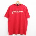 ESPN 90s 半袖Tシャツ ボウシ レッド XL | 古着