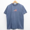 00s 半袖Tシャツ 星条旗 ネイビー M | 古着